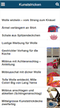 Mobile Screenshot of kunststricken.info